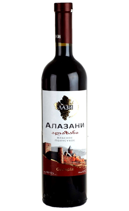 Wine Lazi Alazani Krasnoe