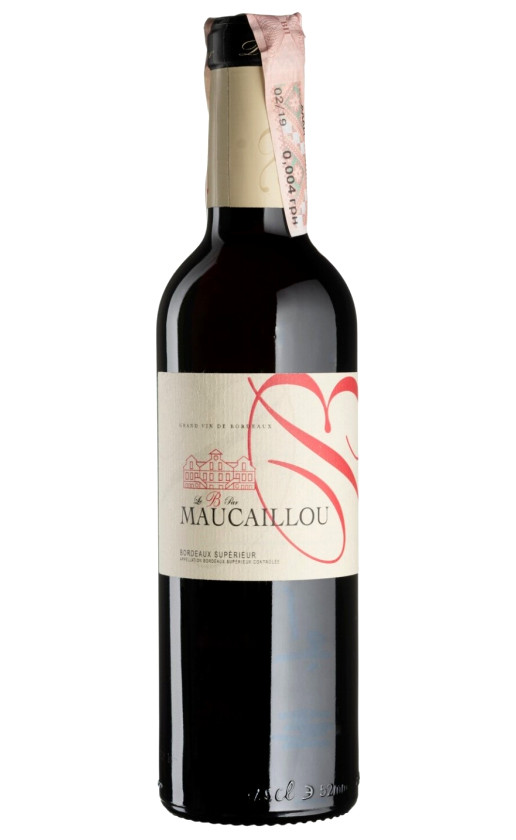 Wine Le B De Maucaillou Bordeaux Superieur