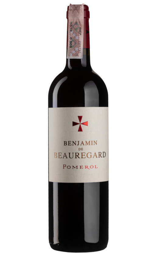 Wine Le Benjamin De Beauregard Pomerol 2015