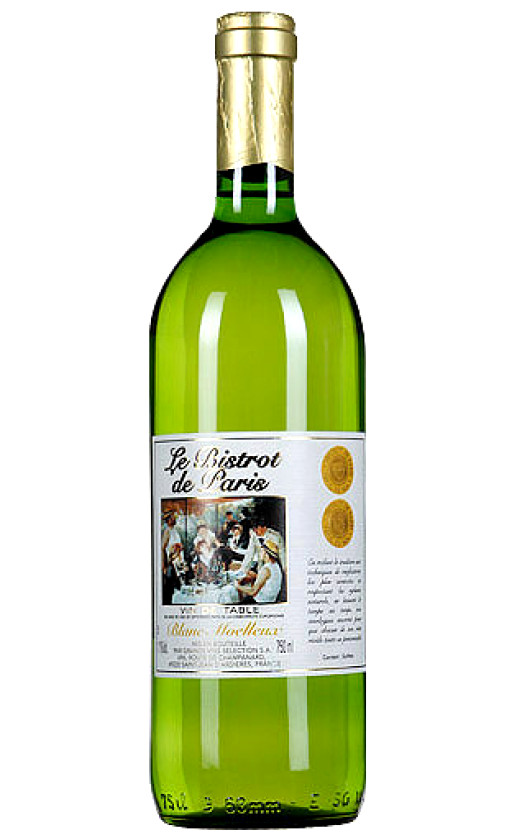 Вино Le Bistrot de Paris Blanc Moelleux