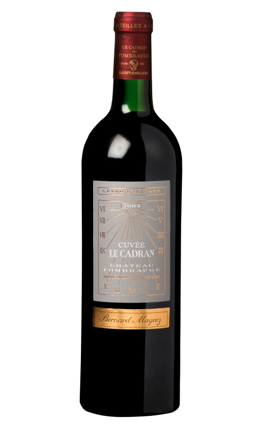 Wine Le Cadran De Fombrauge Saint Emilion Grand Cru 2004