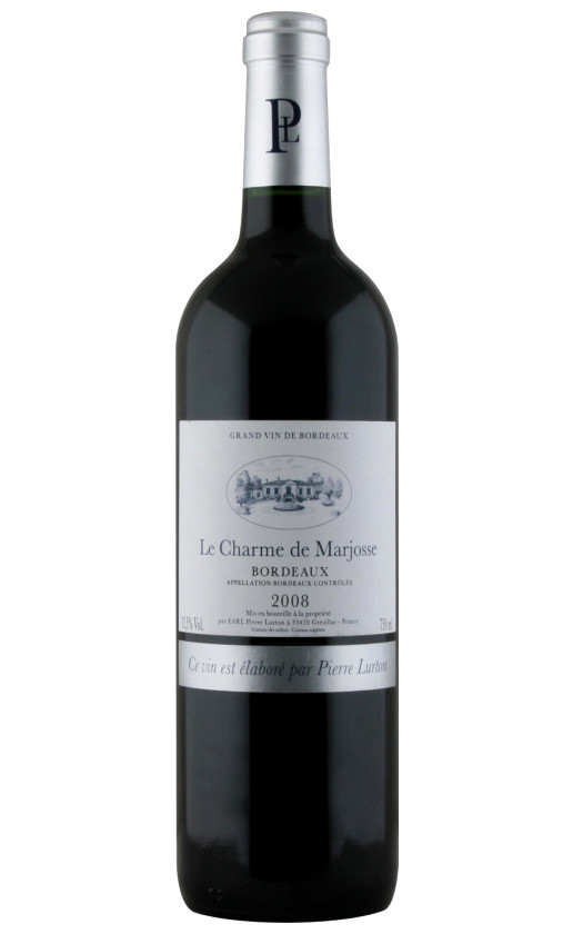 Wine Le Charme De Marjosse Bordeaux