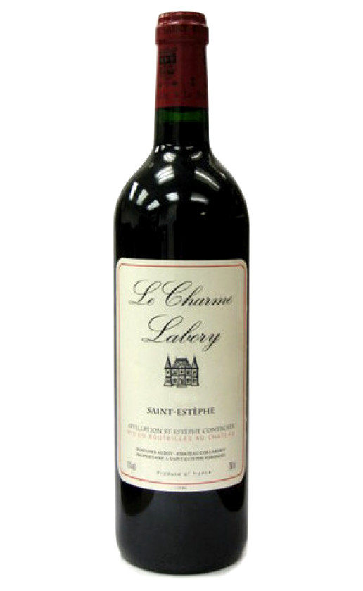 Wine Le Charme Labory Saint Estephe 1997
