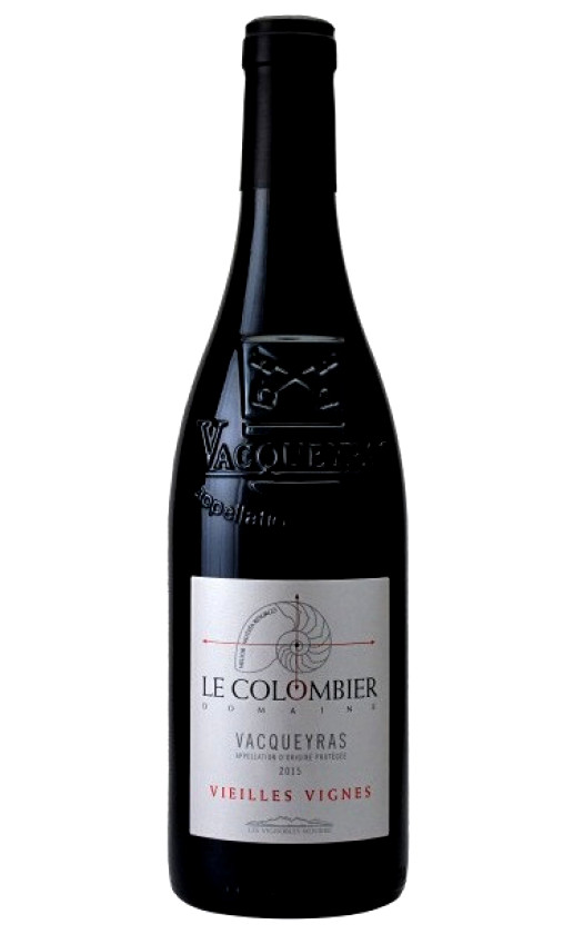 Вино Le Colombier Vieilles Vignes Vacqueyras 2015