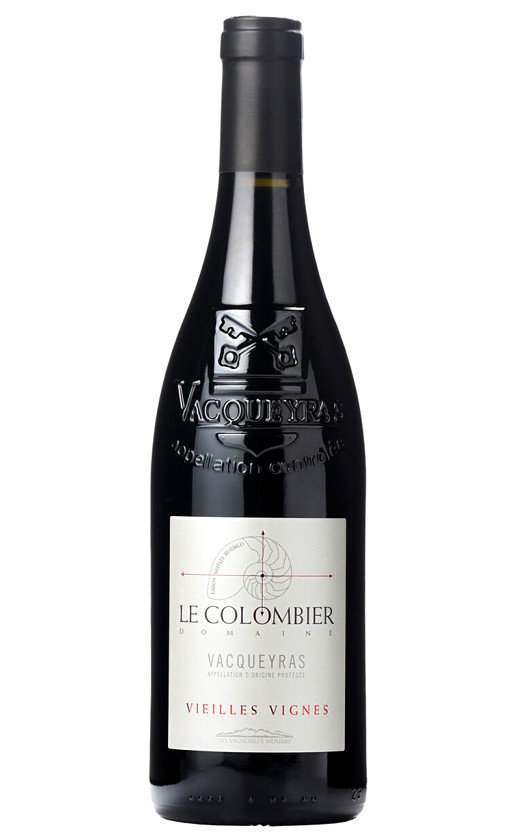 Вино Le Colombier Vieilles Vignes Vacqueyras 2016