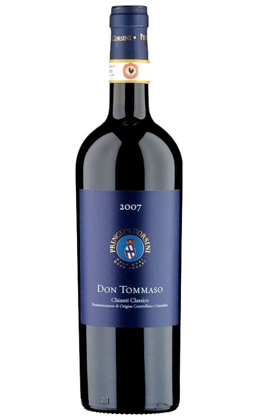 Wine Le Corti Don Tommaso Chianti Classico 2007