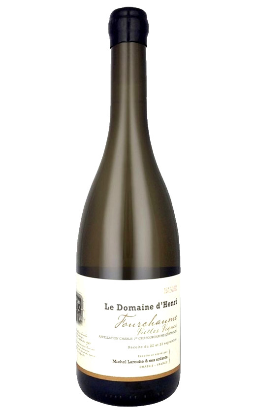 Wine Le Domaine Dhenri Fourchaume Vieilles Vignes Chablis Premier Cru 2015