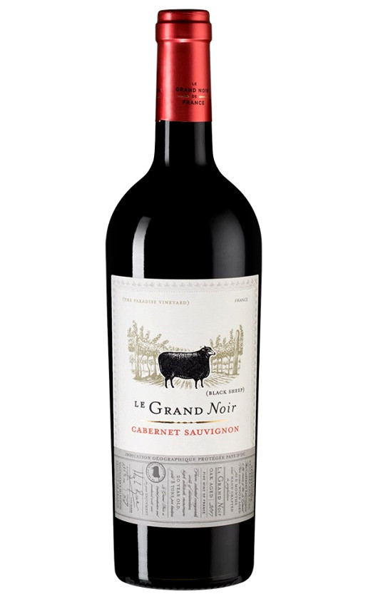 Wine Le Grand Noir Cabernet Sauvignon Pays Doc 2019