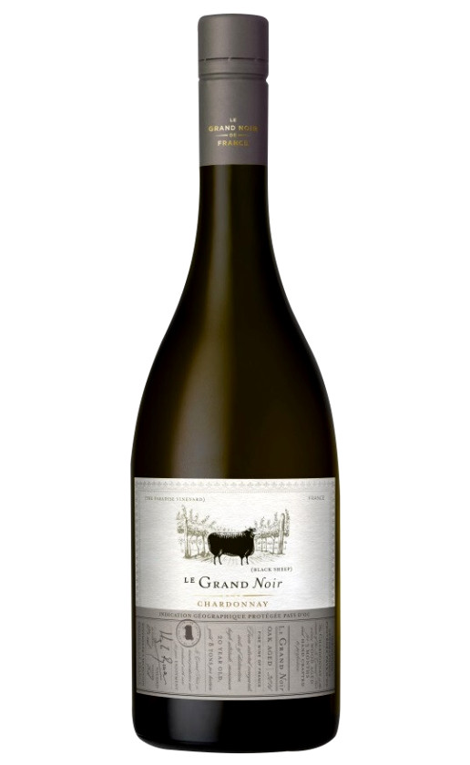 Вино Le Grand Noir Chardonnay Pays d'Oc 2019