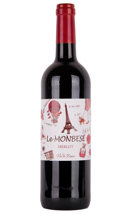 Wine Le Monbese Merlot