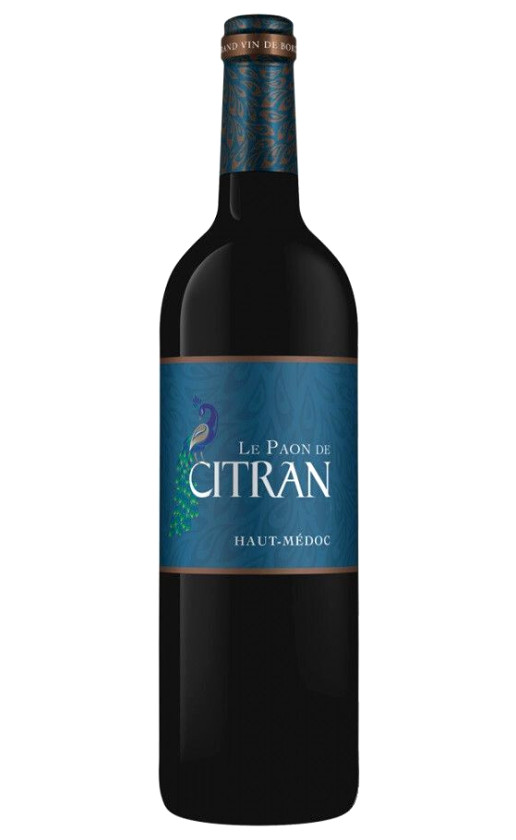 Wine Le Paon De Citran Haut Medoc 2011