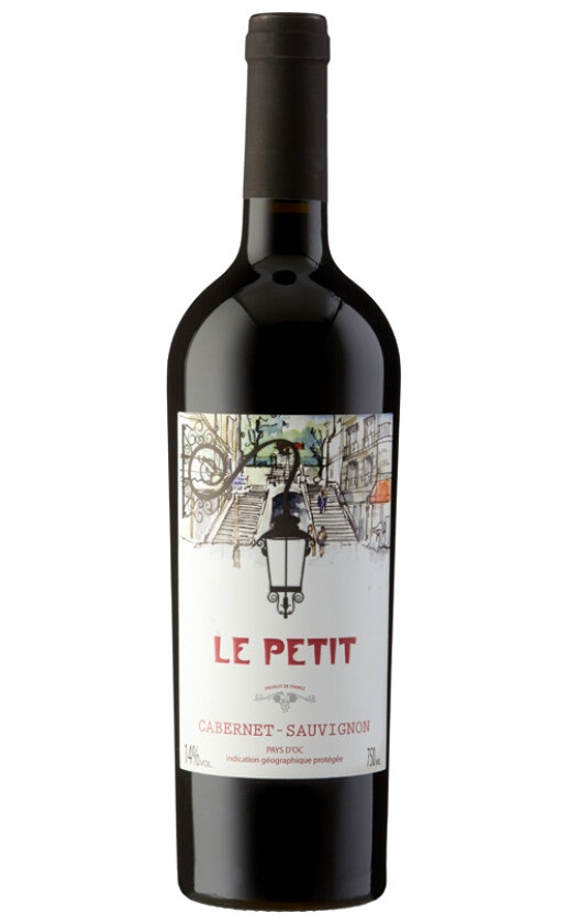 Вино Le Petit Cabernet Sauvignon Pays d'Oc