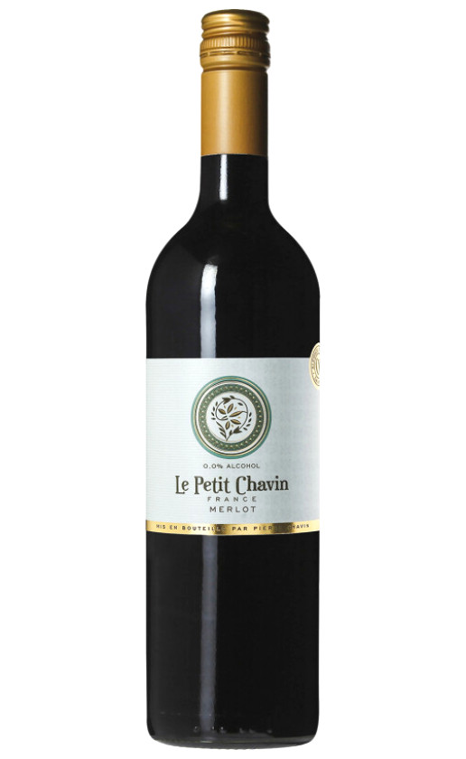 Wine Le Petit Chavin Merlot No Alcohol