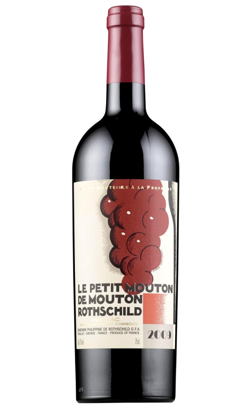Wine Le Petit Mouton De Mouton Rothschild 2009