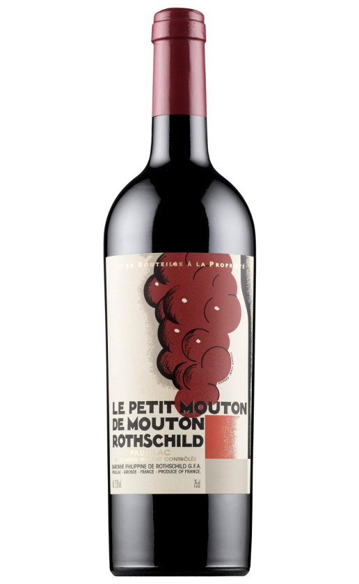 Вино Le Petit Mouton De Mouton Rothschild 2014