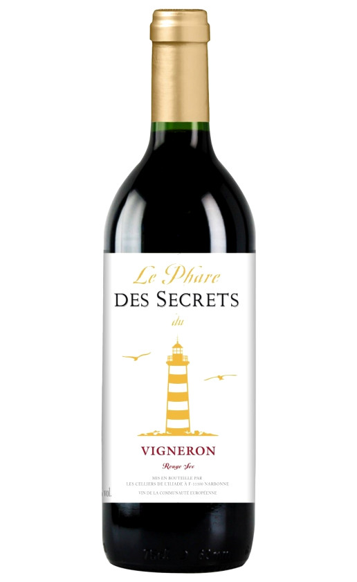 Wine Le Phare Des Secrets Du Vigneron Rouge Sec