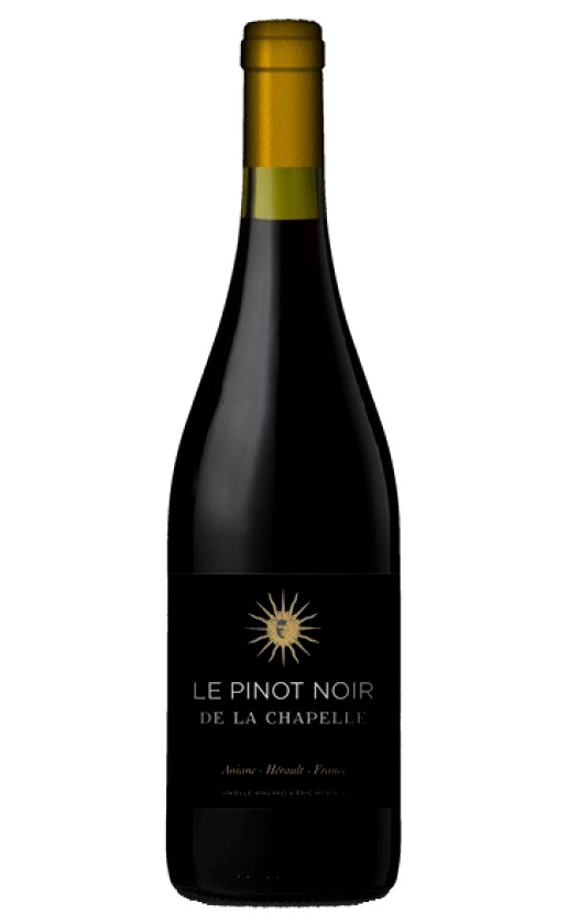 Wine Le Pinot Noir De La Chapelle Pays Dherault 2018