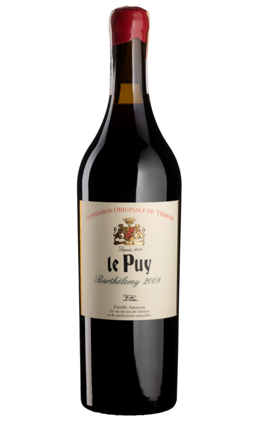 Wine Le Puy Barthelemy 2008