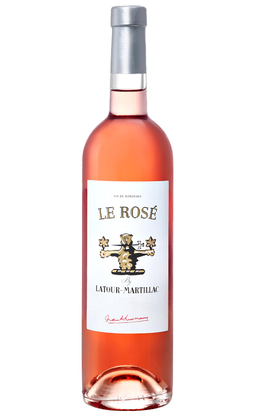 Wine Le Rose By Latour Martillac Bordeaux Aoc 2016