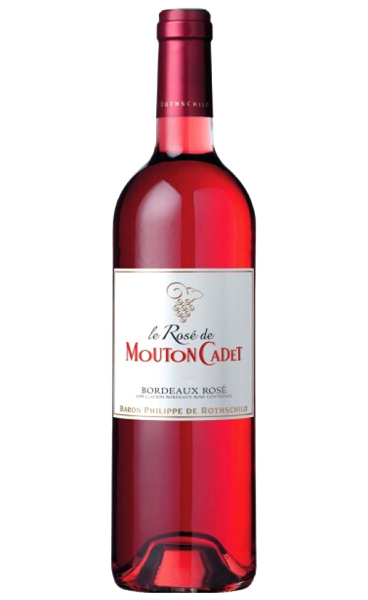 Wine Le Rose De Mouton Cadet Bordeaux 2010