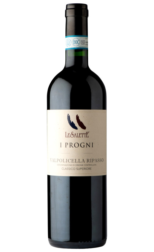 Вино Le Salette I Progni Valpolicella Ripasso Classico Superiore 2018