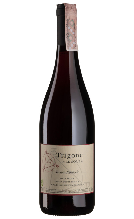 Wine Le Soula Trigone Rouge 18