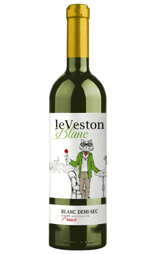 Wine Le Veston Blanc Demi Sec