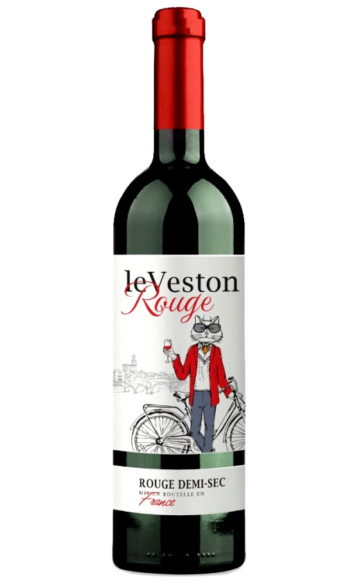 Wine Le Veston Rouge Demi Sec