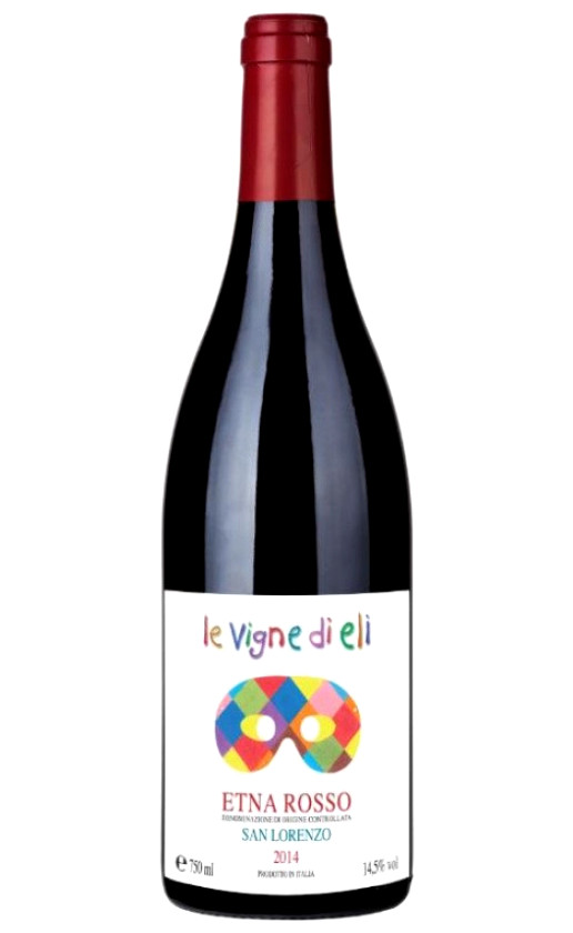 Wine Le Vigne Di Eli Etna Rosso San Lorenzo 2014