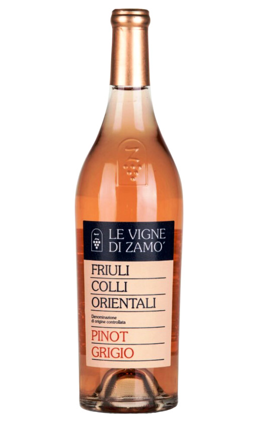 Wine Le Vigne Di Zamo Pinot Grigio Colli Orientali Del Friuli 2013