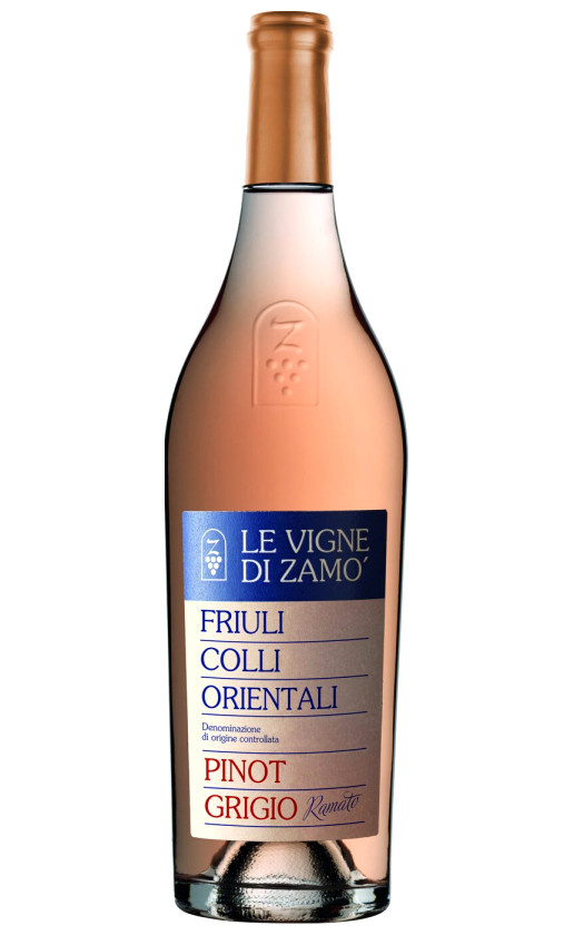 Le Vigne di Zamo Pinot Grigio Ramato Colli Orientali del Friuli 2016