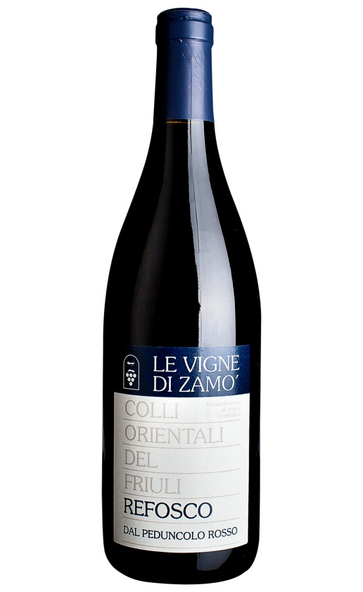 Вино Le Vigne di Zamo Refosco dal Peduncolo Rosso Colli Orientali del Friuli 2014