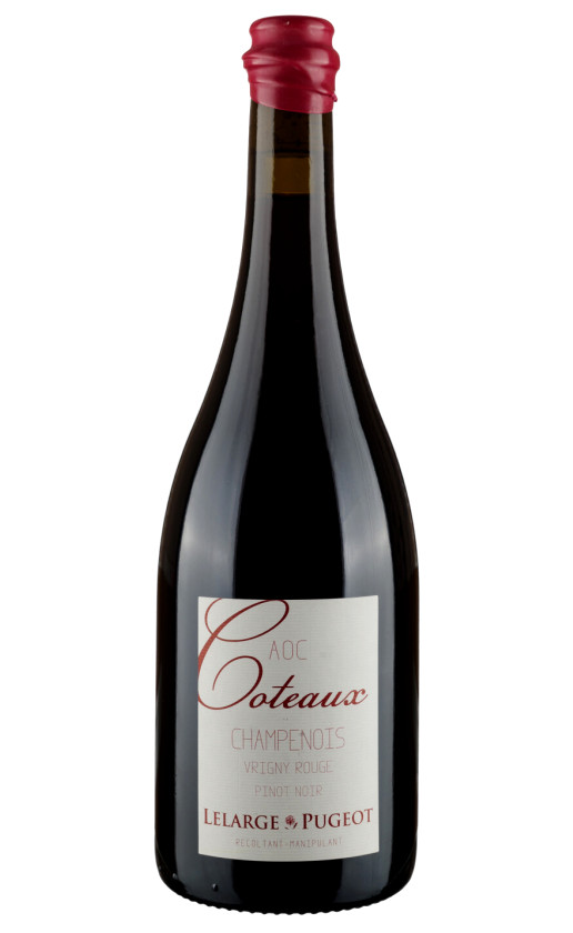 Wine Lelarge Pugeot Coteaux Champenois Rouge 2013