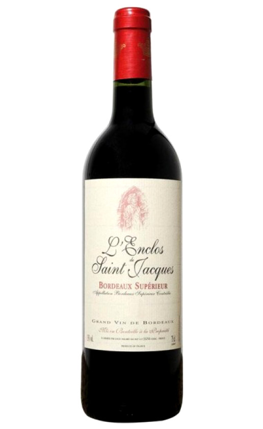 Wine Lenclos De Saint Jacques Bordeaux Superieur 2007