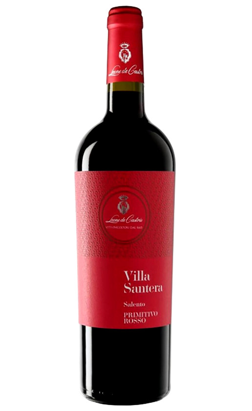 Вино Leone de Castris Villa Santera Primitivo Salento 2017