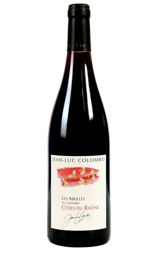 Вино Les Abeilles de Colombo Rouge Cotes du Rhone 2016