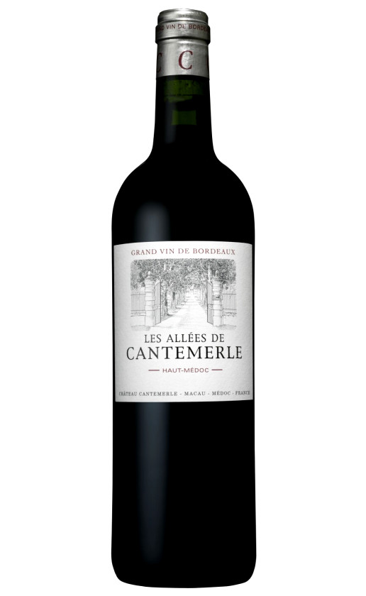 Вино Les Allees de Cantemerle Haut-Medoc 2011