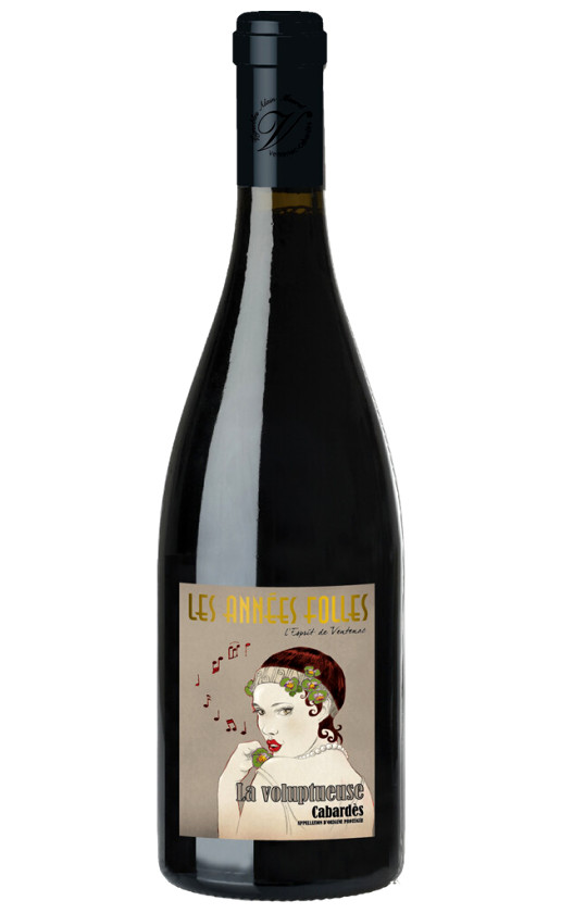 Wine Les Annees Folles La Voluptueuse Cabardes 2015