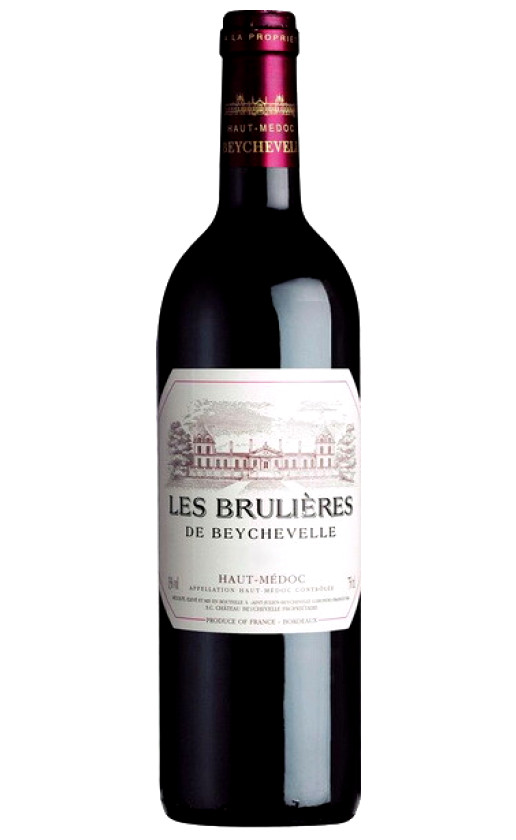 Вино Les Brulieres de Beychevelle Saint-Julien 4-me Grand Cru 2007