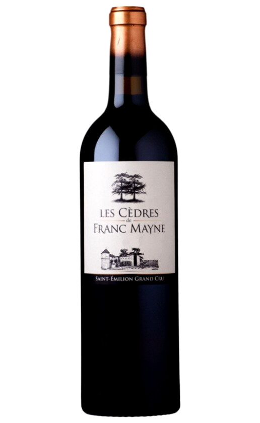 Wine Les Cedres De Franc Mayne Saint Emilion 2014