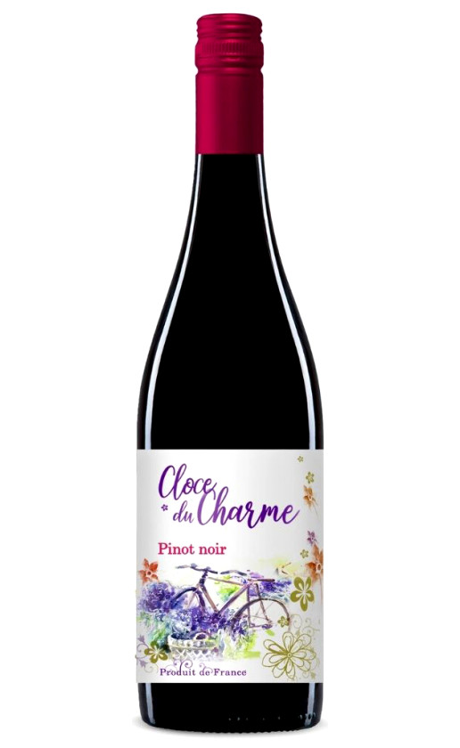 Вино Les Celliers Jean d'Alibert Cloce du Charme Pinot Noir Pays d'Oc 2020