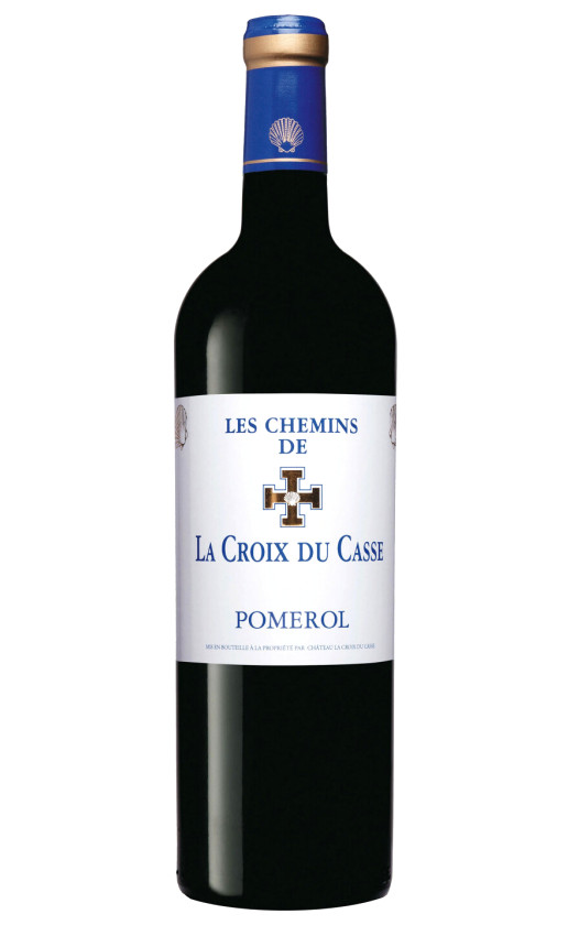 Вино Les Chemins de La Croix du Casse Pomerol 2011