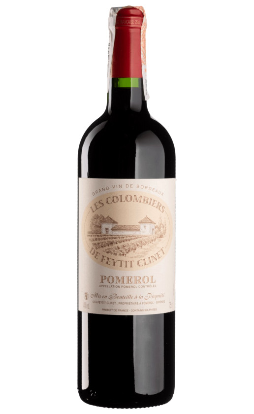 Wine Les Colombiers De Feytit Clinet Pomerol