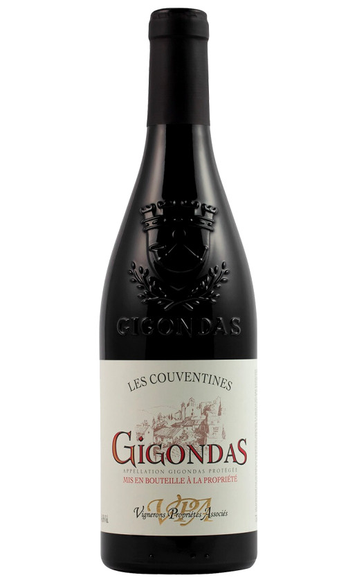 Wine Les Couventines Gigondas 2018