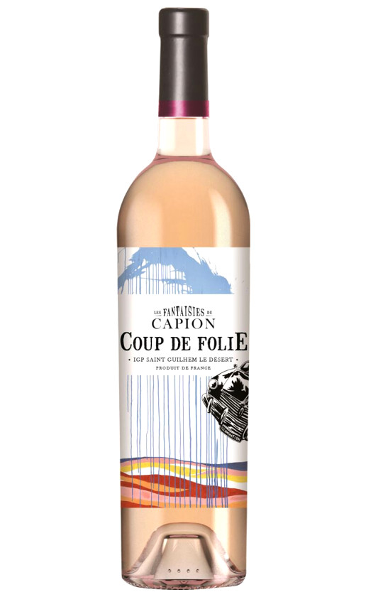 Wine Les Fantaisies De Capion Coup De Folie Rose Saint Guilhem Le Desert 2017