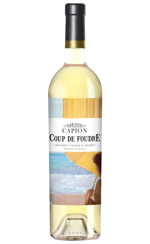 Wine Les Fantaisies De Capion Coup De Foudre Blanc Saint Guilhem Le Desert 2016