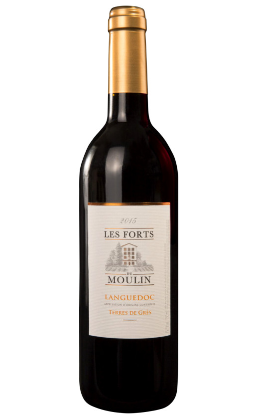 Вино Les Forts du Moulin Terres de Gres Languedoc 2015