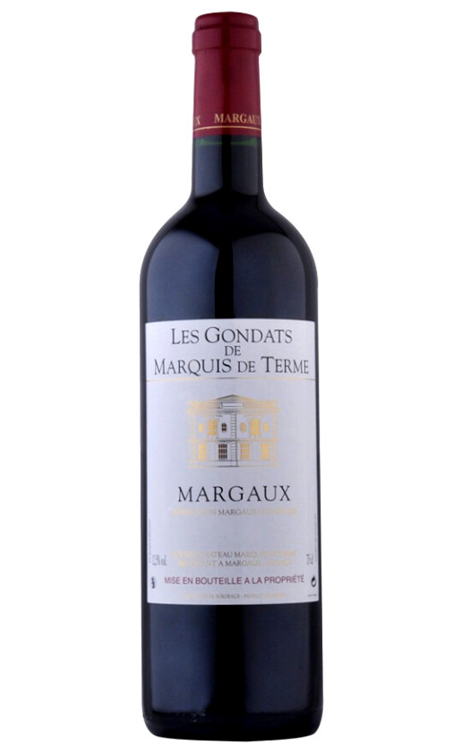 Wine Les Gondats De Marquis De Terme 2004