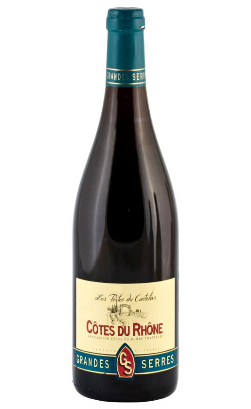 Wine Les Grandes Serres Cotes Du Rhone Rouge 2007