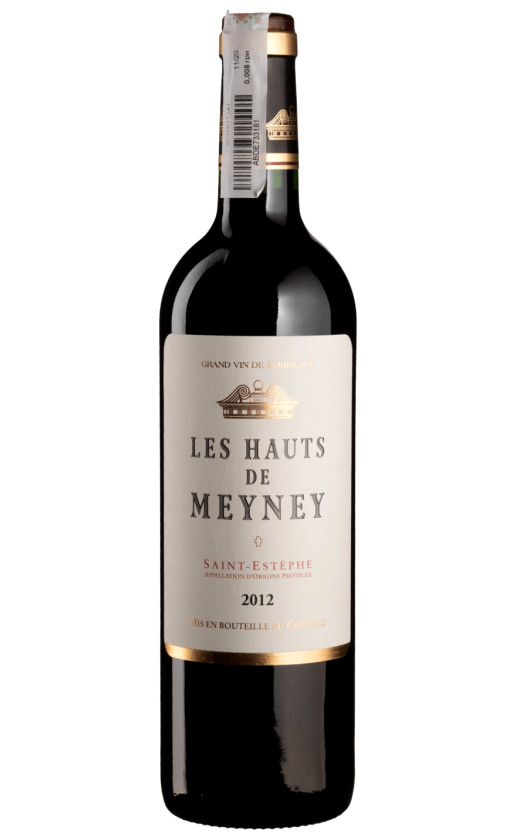 Wine Les Hauts De Meyney Saint Estephe 2012